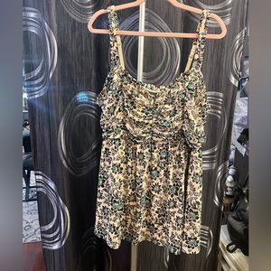 Torrid Babydoll Thin Strap Top 2X